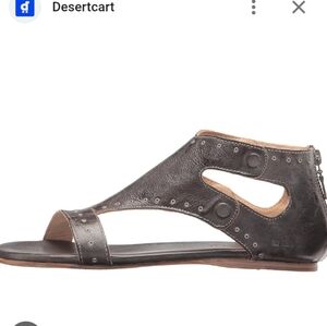 BED|STU Dark Brown Leather Sandals